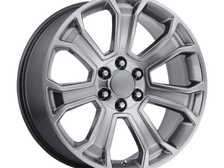 Performance Replicas PR166 22X9 6X5.5 HYPER SLV 24MM Cheap