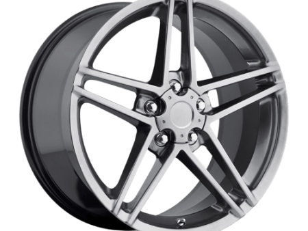 Performance Replicas PR117 18X9.5 5X4.75 HYPER BLK 50MM For Cheap