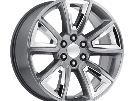 Performance Replicas PR168 22X9 6X5.5 SLV W  CHR ACC 24MM Online Sale