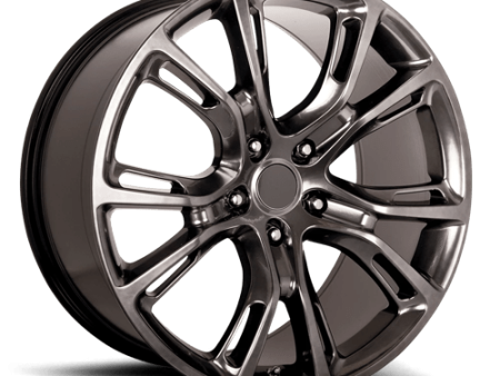 Performance Replicas PR137 22X9 5X5.0 HYPER SLV DRK 34MM Online now