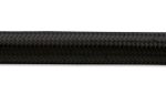 Vibrant -16 AN Black Nylon Braided Flex Hose (2 foot roll) For Discount