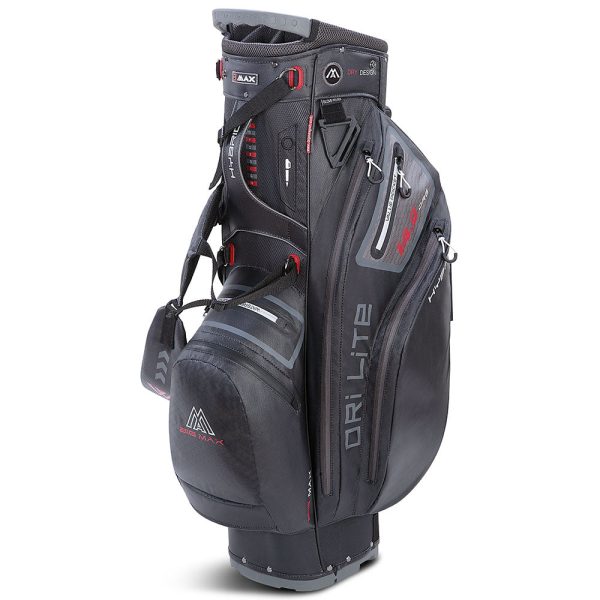 Big Max Dri Lite Hybrid 2 Stand Bag - Black Supply