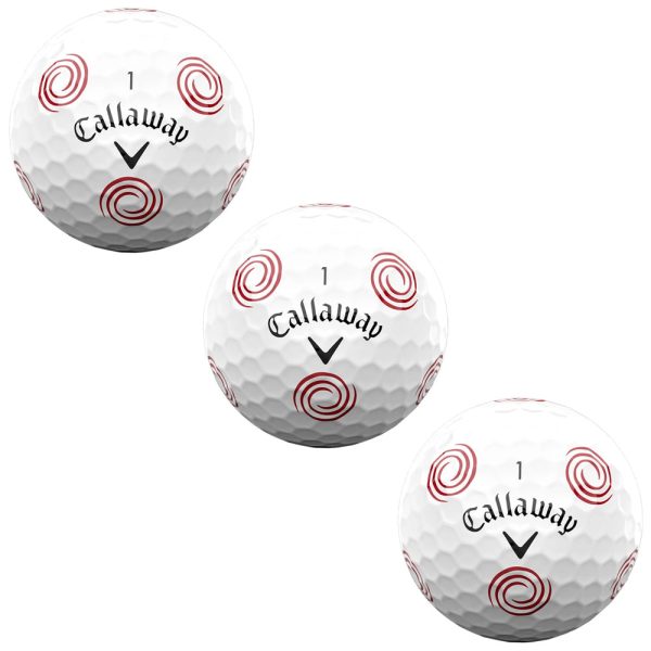 Callaway Chrome Soft Truvis Odyssey Golf Balls - White - 12 Pack on Sale