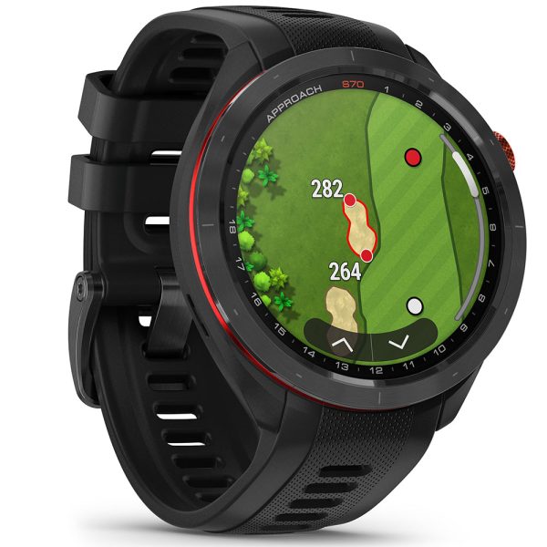 Garmin Approach S70 Golf GPS Smart Watch - Black Supply