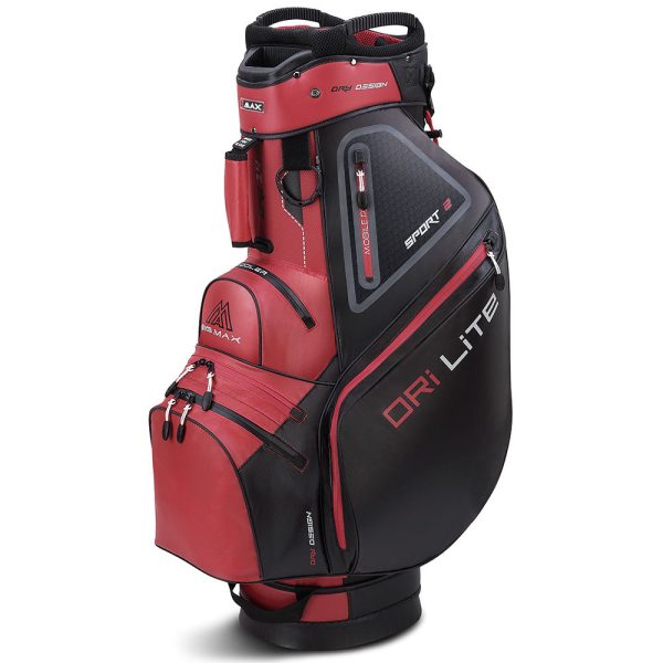 Big Max Dri Lite Sport 2 Cart Bag - Red Black Discount