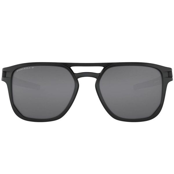 Oakley Latch Beta Sunglasses - Prizm Black Polarized Lens - Matte Black Frame Fashion