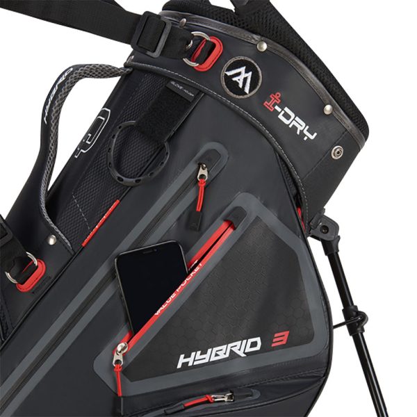 Big Max Aqua Hybrid 3 Stand Bag - Black Online Sale