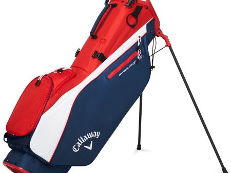 Callaway Hyperlite Stand Bag - Red White Navy Cheap