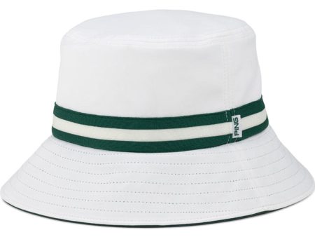 Ping Looper Bucket Hat - White Fashion