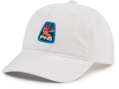 Ping Clubs of Paradise Tour Unstructured Cap - White on Sale