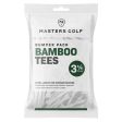 Masters Bamboo 3 1 4  Tees - White Bag 15 Pack For Sale