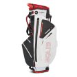 Big Max Aqua Hybrid 3 Stand Bag - Black White Red Online Sale