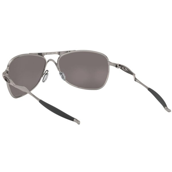 Oakley Crosshair Sunglasses - Black Polarized Lens - Lead Frame Sale