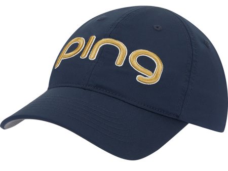 Ping Ladies G LE 2 233 Cap - Navy Gold Cheap