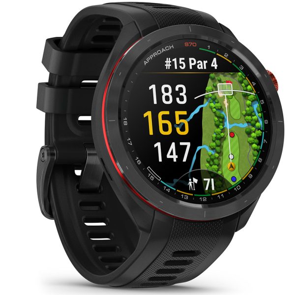 Garmin Approach S70 Golf GPS Smart Watch - Black Supply