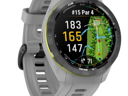 Garmin Approach S70 Golf GPS Smart Watch - Grey Discount