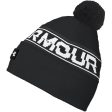 Under Armour Halftime Pom Beanie - Black Fashion