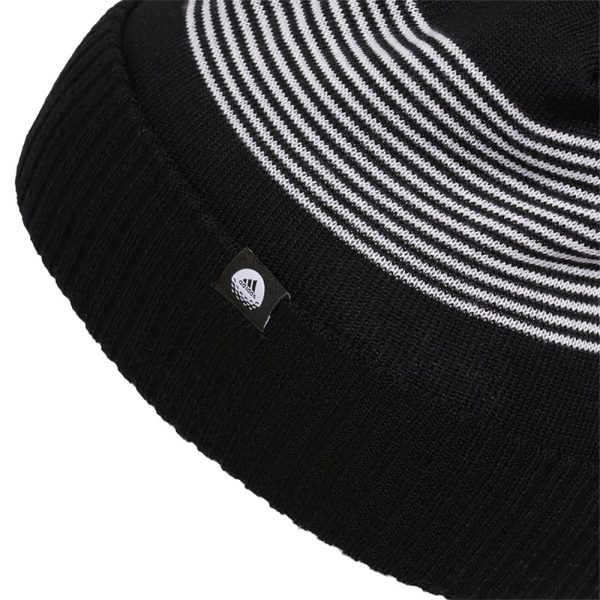 adidas Pom Beanie Hat - Black Online now