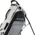 Ping Hoofer Stand Bag - Heather Grey Platinum Black on Sale