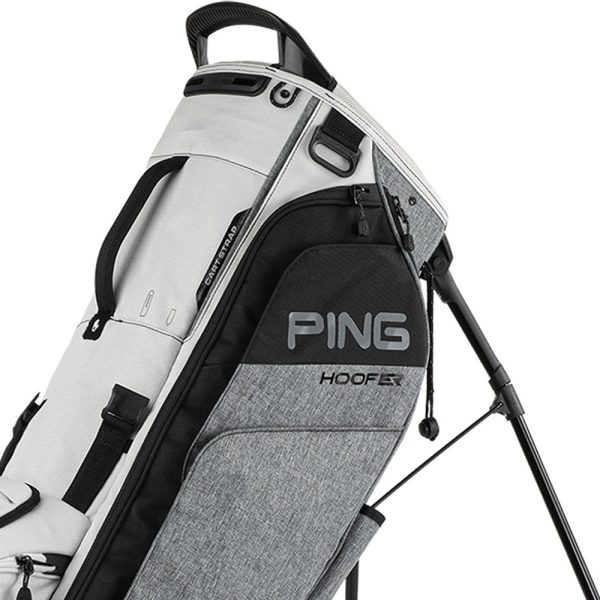 Ping Hoofer Stand Bag - Heather Grey Platinum Black on Sale