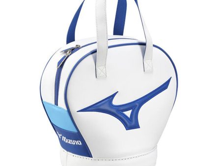 Mizuno Tour Practice Golf Ball Bag - White Blue Fashion