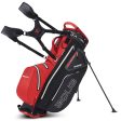 Big Max Aqua Hybrid 3 Stand Bag - Red Black For Cheap