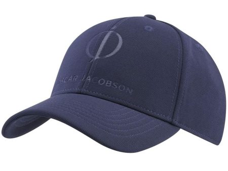 Oscar Jacobson Lynton Cap - Navy Cheap