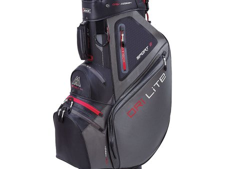 Big Max Dri Lite Sport 2 Cart Bag - Black Charcoal For Cheap