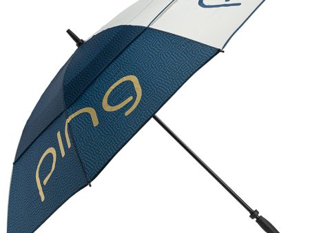 Ping Ladies G LE 3 233 Umbrella - Navy Gold Sale