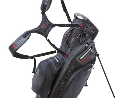 Big Max Dri Lite Hybrid 2 Stand Bag - Black Supply