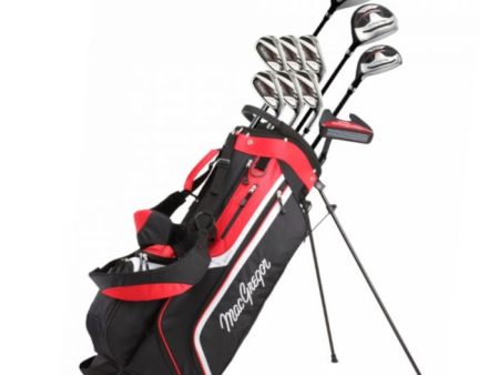 MacGregor CG3000 11-Piece Stand Bag Package Set - Steel -1  Shorter Online now