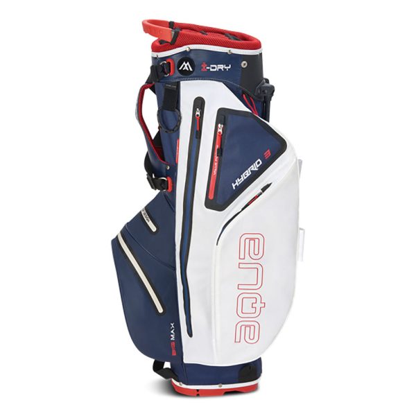 Big Max Aqua Hybrid 3 Stand Bag - Navy White Red Online