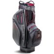 Big Max Dri Lite Tour Cart Bag - Black Charcoal Merlot Online now