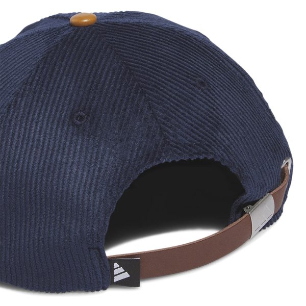 adidas Corduroy Leather 5-Panel Rope Cap - Collegiate Navy Sale