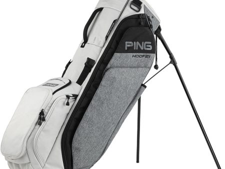 Ping Hoofer Stand Bag - Heather Grey Platinum Black on Sale