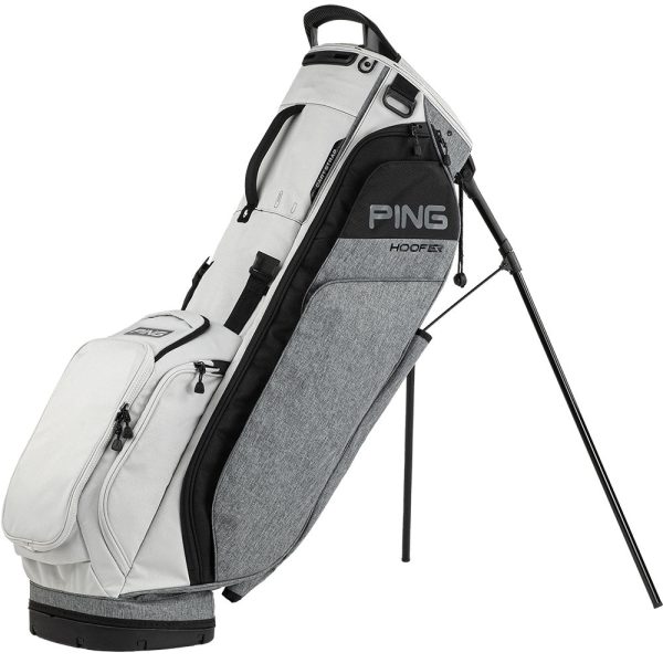 Ping Hoofer Stand Bag - Heather Grey Platinum Black on Sale