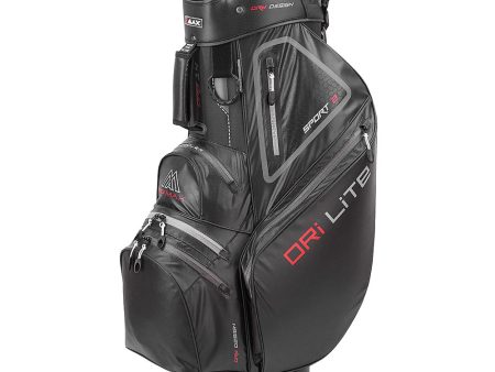 Big Max Dri Lite Sport 2 Cart Bag - Black For Sale