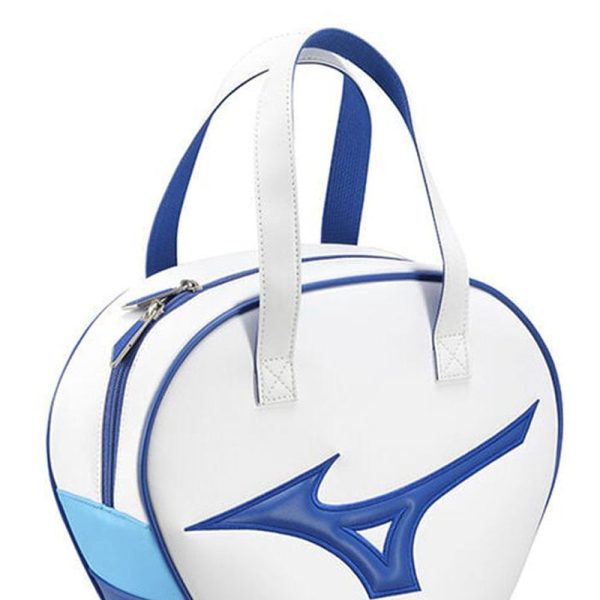 Mizuno Tour Practice Golf Ball Bag - White Blue Fashion