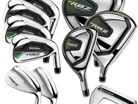 TaylorMade RBZ Speedlite 10-Piece Package Set - Steel Online Hot Sale