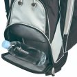 Yonex Waterproof Cart Bag - Black Silver For Sale