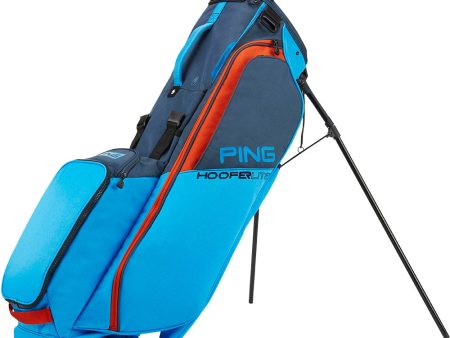 Ping Hoofer Lite Stand Bag - Light Blue Dark Sea Sunkis For Sale