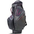 Big Max Dri Lite Tour Cart Bag - Black Charcoal Merlot Online now