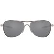 Oakley Crosshair Sunglasses - Black Polarized Lens - Lead Frame Sale