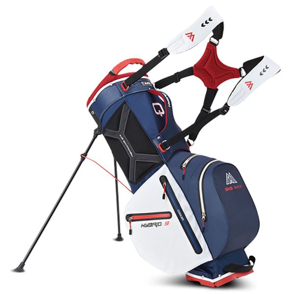 Big Max Aqua Hybrid 3 Stand Bag - Navy White Red Online