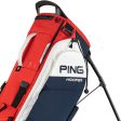 Ping Hoofer Stand Bag - Navy Red White Supply