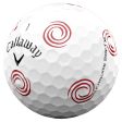 Callaway Chrome Soft Truvis Odyssey Golf Balls - White - 12 Pack on Sale