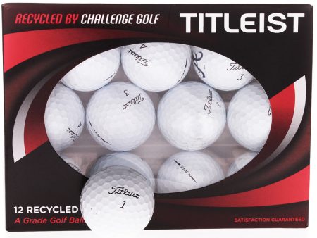 Titleist AVX Refurbished A-Grade Golf Balls - 12 Pack - White Discount