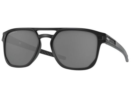 Oakley Latch Beta Sunglasses - Prizm Black Polarized Lens - Matte Black Frame Fashion