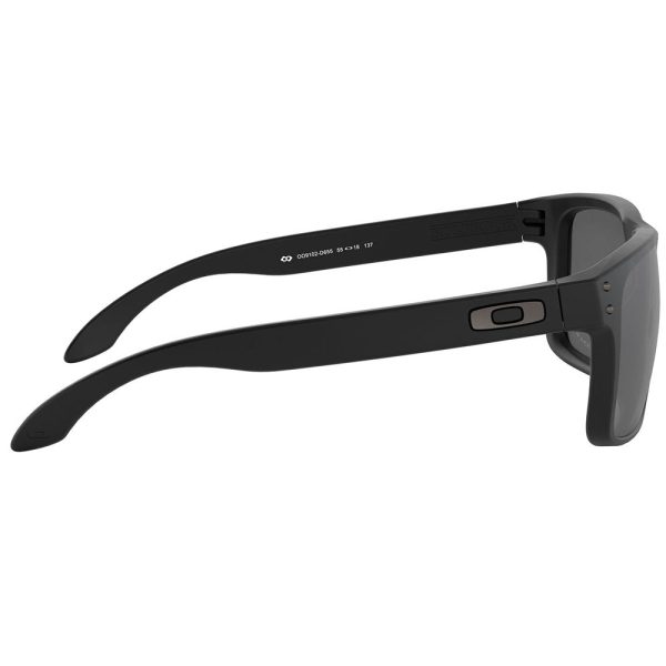 Oakley Holbrook Sunglasses - Black Polarized Lens - Matte Black Frame Online