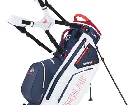 Big Max Aqua Hybrid 3 Stand Bag - Navy White Red Online